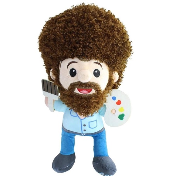 Fiesta Other - Fiesta Toys Bob Ross 10 inch Plush Toy, Brown